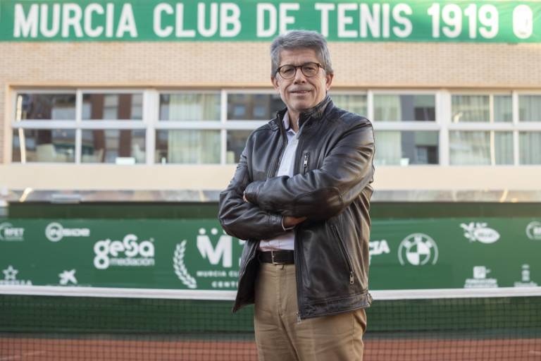 Antonio Saura, presidente del RMCT 1919 (Foto: Marcial Guillén / Murcia Plaza).