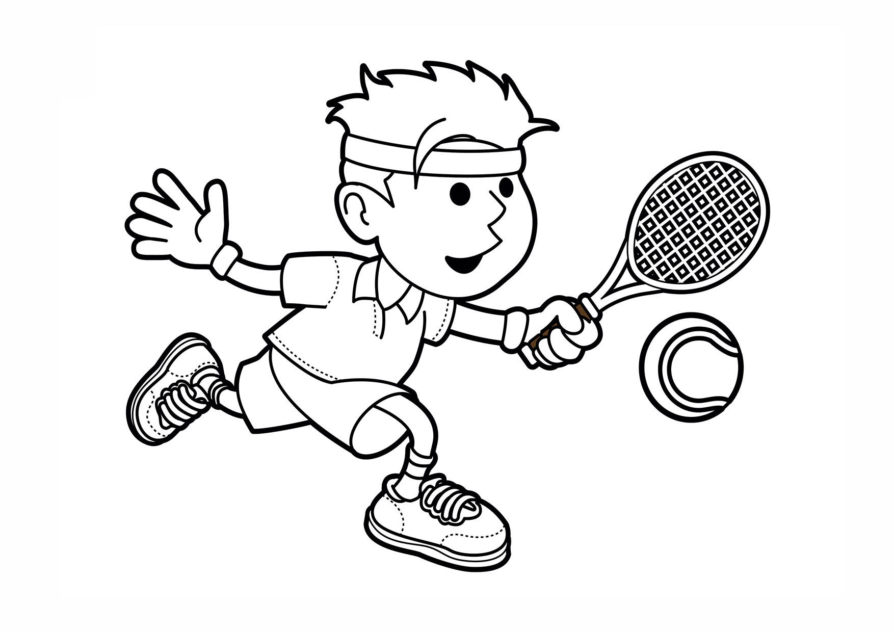 Colorea en casa! | Dibujos de tenis para niños | #QuédateEnCasa – Murcia  Club de Tenis