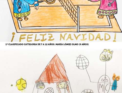 Ganadores del V Concurso Infantil de Diseño de Postales Navideñas