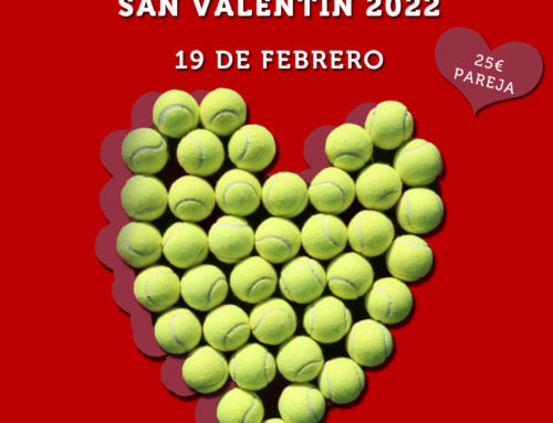 I MiniTorneo de Pádel Mixto «Pádelove» – San Valentín 2022