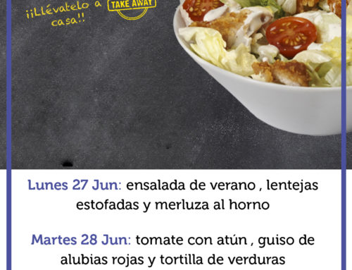 Menú Restaurante RMCT1919 — Semana del 30 de Junio al 1 de Julio