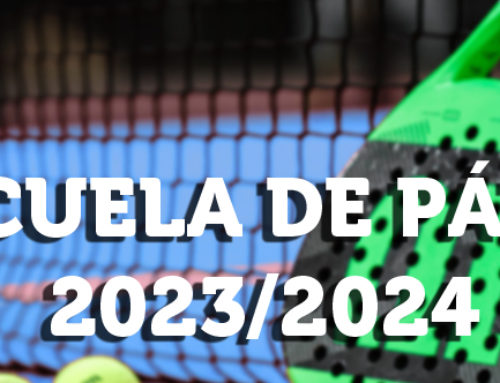 Escuela de Pádel 2023/2024: abierto el plazo de inscripción