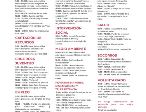 Cruz Roja 150 Aniversario. Jornada de Puertas Abiertas 16-5-23