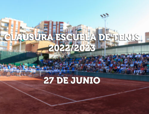 Clausura Escuela de Tenis RMCT 2022-2023