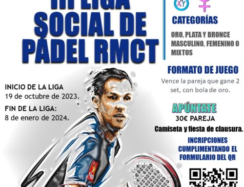 III LIGA SOCIAL DE PÁDEL 2023 – RMCT