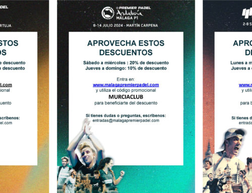 Oferta para socios — Descuentos entradas Torneos Premier Padel (Sevilla, Málaga y Madrid)