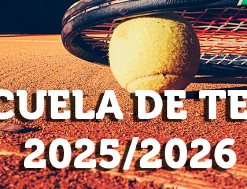 Escuela de Tenis 2025/2026: Apertura plazo de inscripción