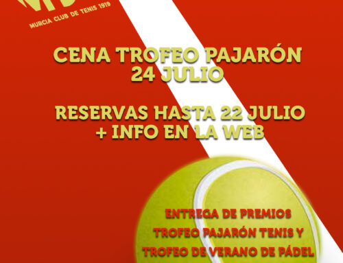 Cena Pajarón 2025 – Reservas