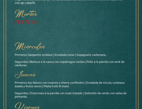 Menú Restaurante RMCT1919 — Semana del 15 al 19 de septiembre
