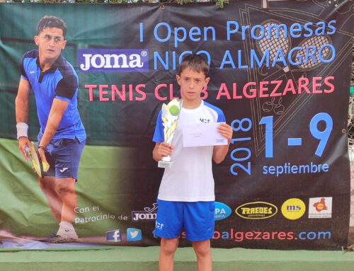 Adrian Morga Ruiz queda finalista en el Open Promesas Nico Almagro