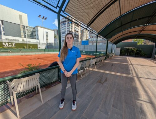 Lucía Castellanos: “Intento que mis alumnos tengan pasión por el tenis y por todo lo que hacen”
