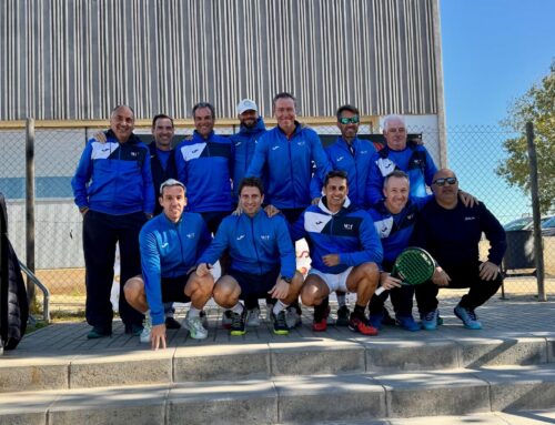 El equipo del RMCT1919 finalista del Campeonato de España de pádel veteranos de 3ª Categoría