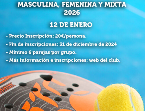 V LIGA SOCIAL DE PÁDEL 2026 – RMCT1919