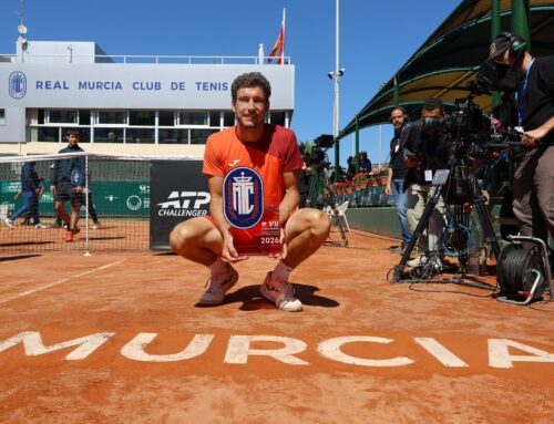 Pablo Carreño vence a Carballés en la final y se corona en el Real Murcia Club de Tenis 1919
