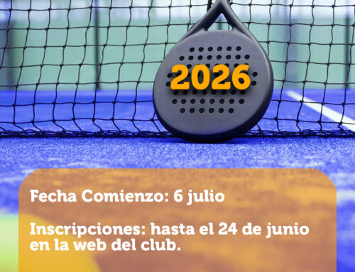Torneo Pádel RMCT1919 –  VERANO 2026