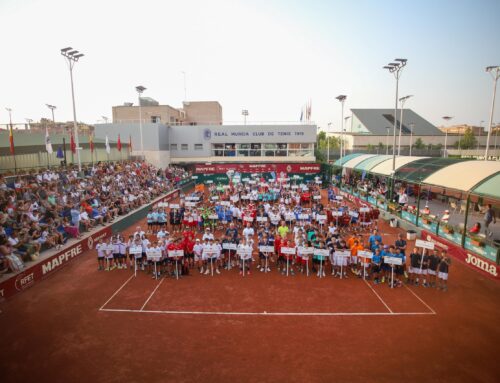 El Real Murcia Club de Tenis reúne a más de 300 tenistas en el Campeonato de España Alevín