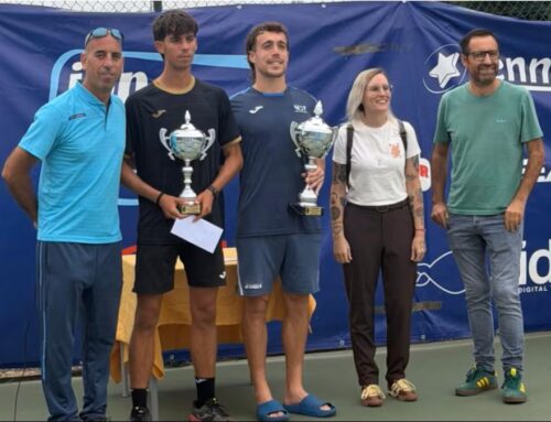 Sergio Noguera, socio y jugador del RMCT 1919, gana el Open Nacional Trofeo de Tenis Feria de Hellín